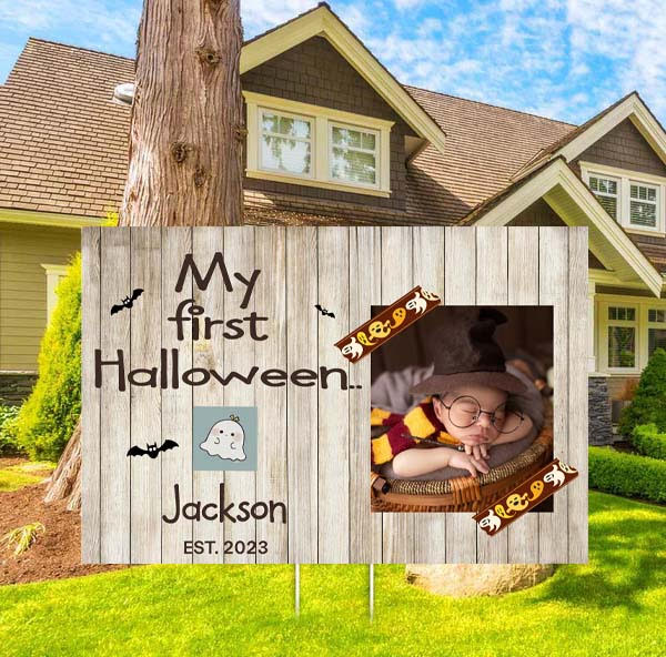 Halloween Party Welcome Board - Personalized