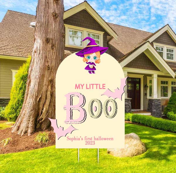 Halloween Party Welcome Board - Personalized