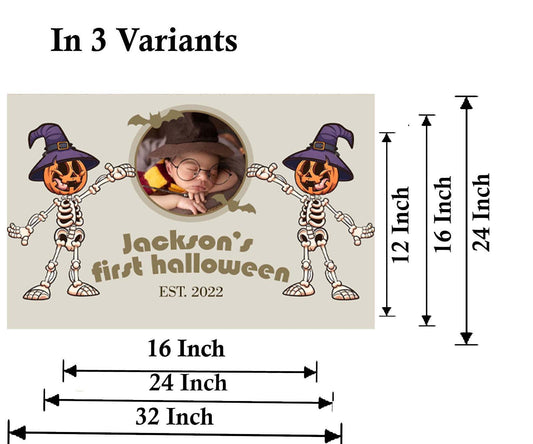 Halloween Party Welcome Board - Personalized