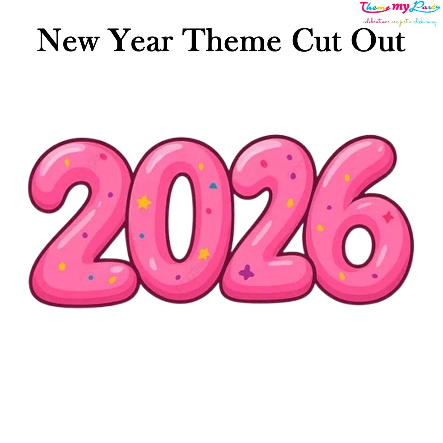 New Year Party Cutout