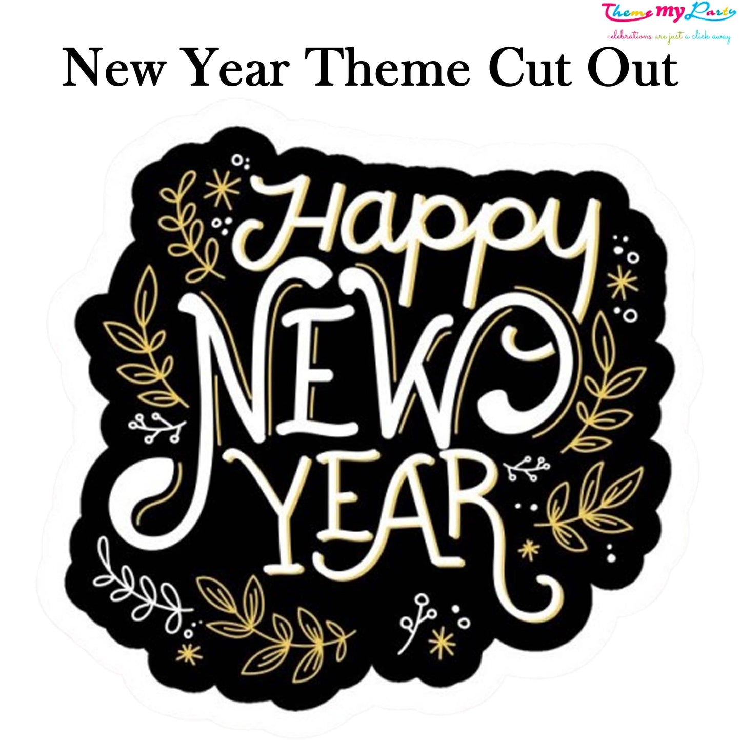 New Year Party Cutout