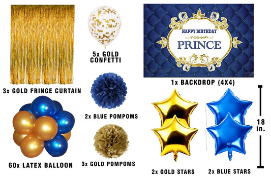 Prince Theme Birthday Party Complete Set