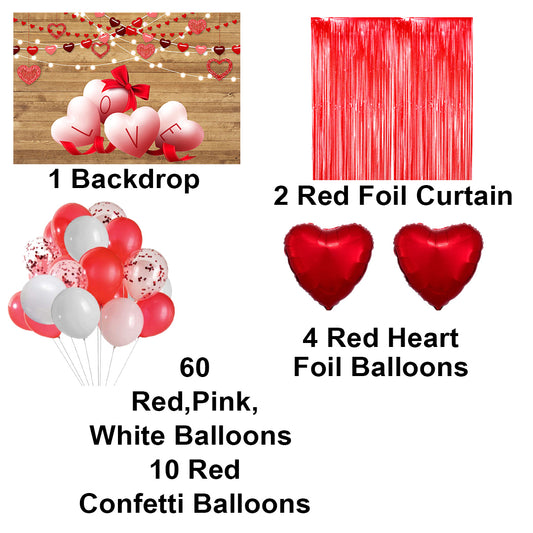 Valentine Party Decorations Complete Set