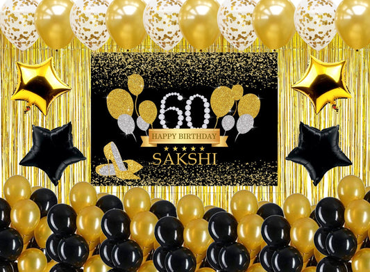 60th Birthday Party Complete Party Set for Adults