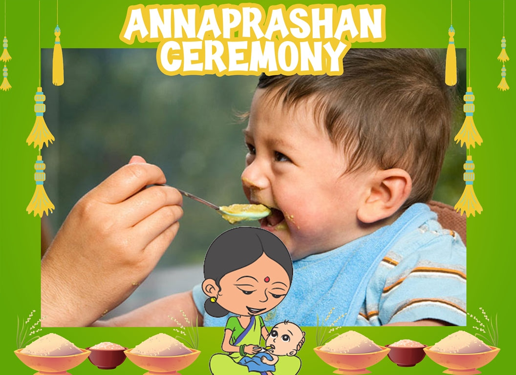 Annaprashan Ceremony Photo Booth Picture Frame