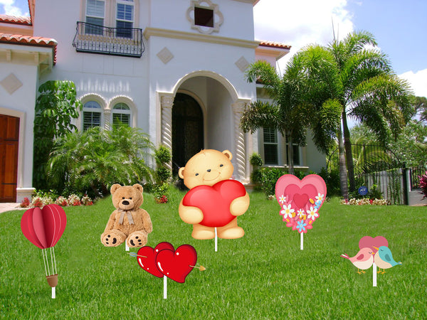 Valentine Party Cutout Pack For Decoration