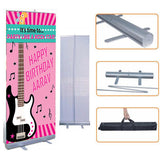 Rockstar Customized Welcome Banner Roll up Standee (with stand)