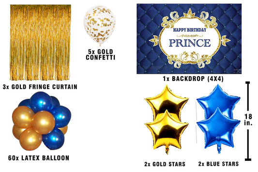 Prince Theme Birthday Party Complete Set