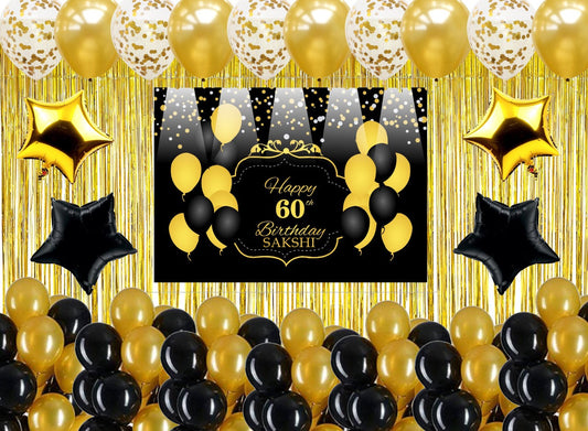 60th Birthday Party Complete Party Set for Adults