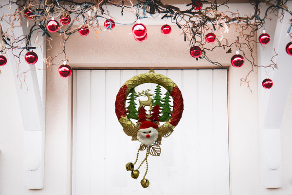 Christmas Hanging Santa Claus Hanging Home Party Decoration
