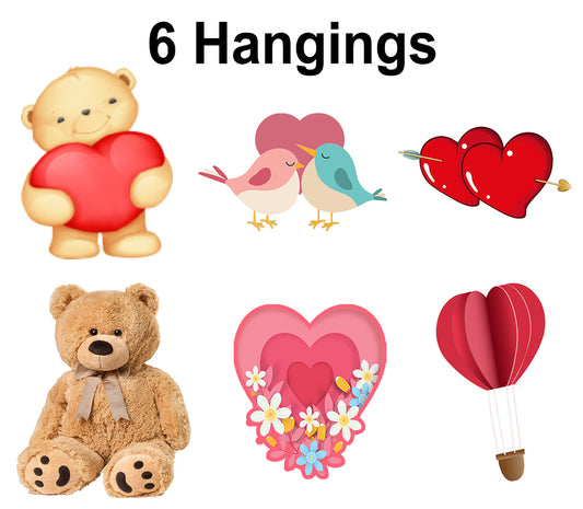 Valentine Party Hanging Set For Decoration