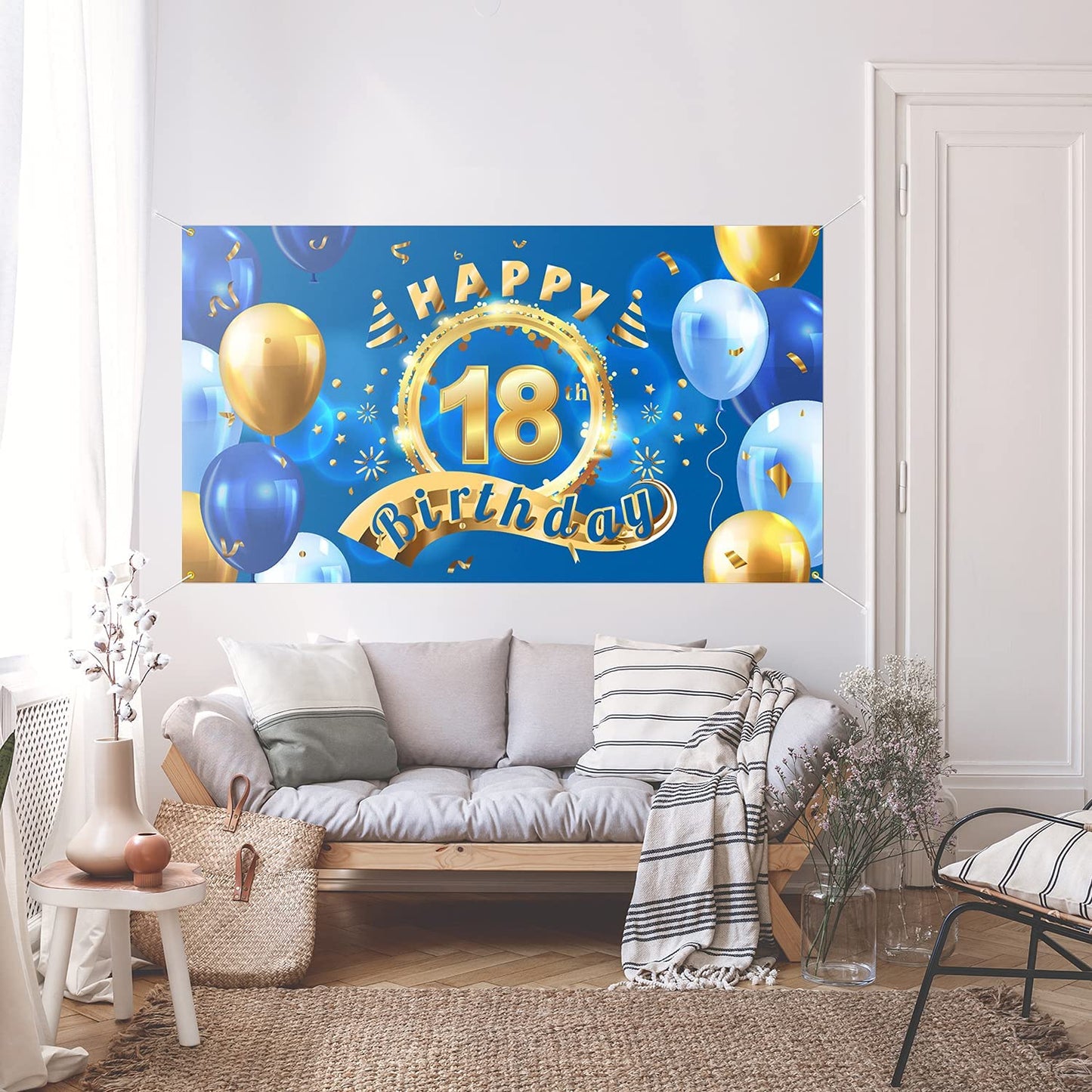 18th Birthday Party Backdrop