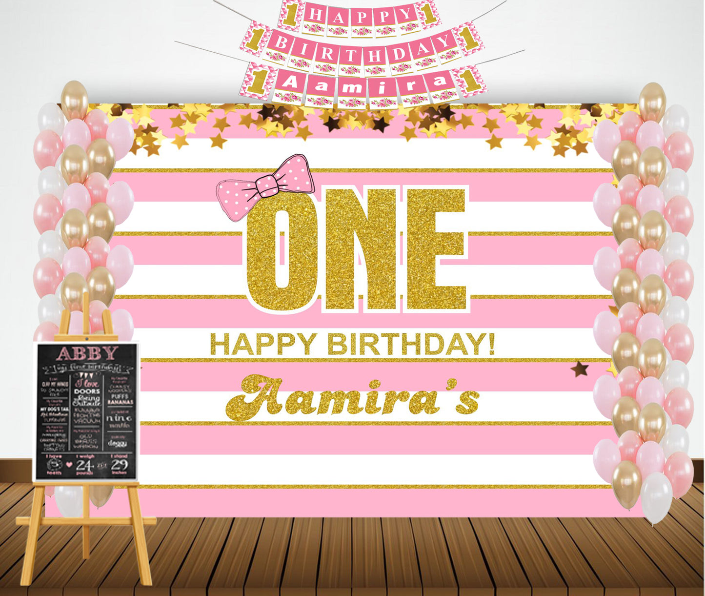 One Happy Birthday Personalized Complete Kit