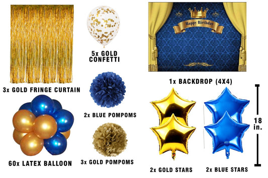 Prince Theme Birthday Party Complete Set