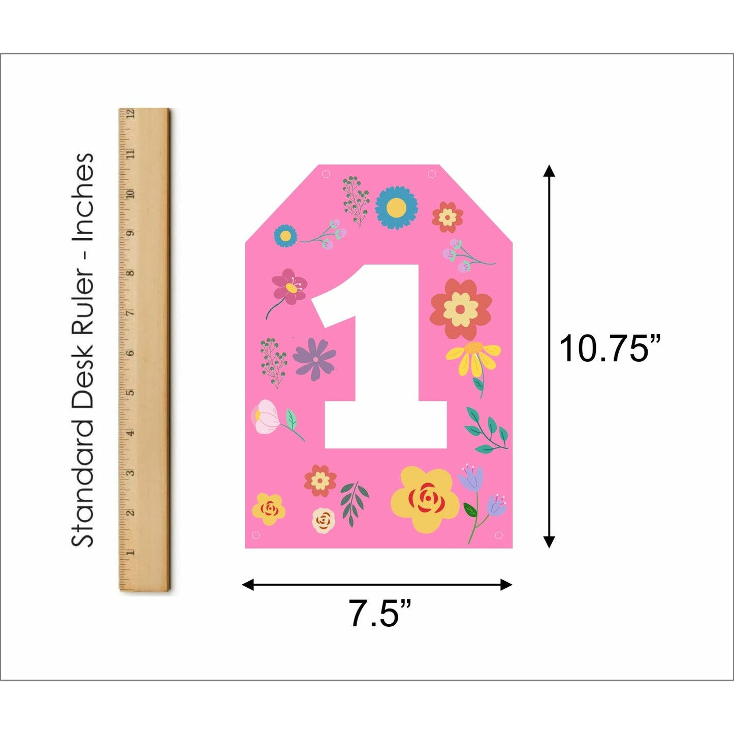 Wild One Birthday Paper Door Banner for Wall Decoration