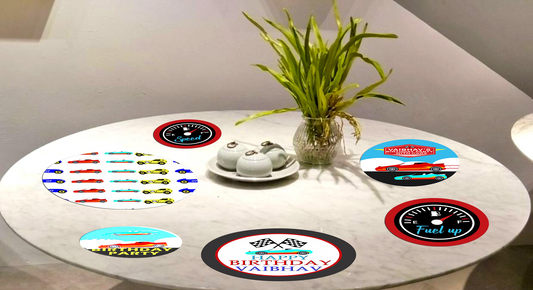 Cars Birthday Party Table Confetti