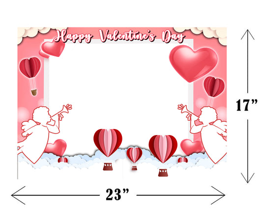 Valentine Party Selfie Photo Booth Picture Frame