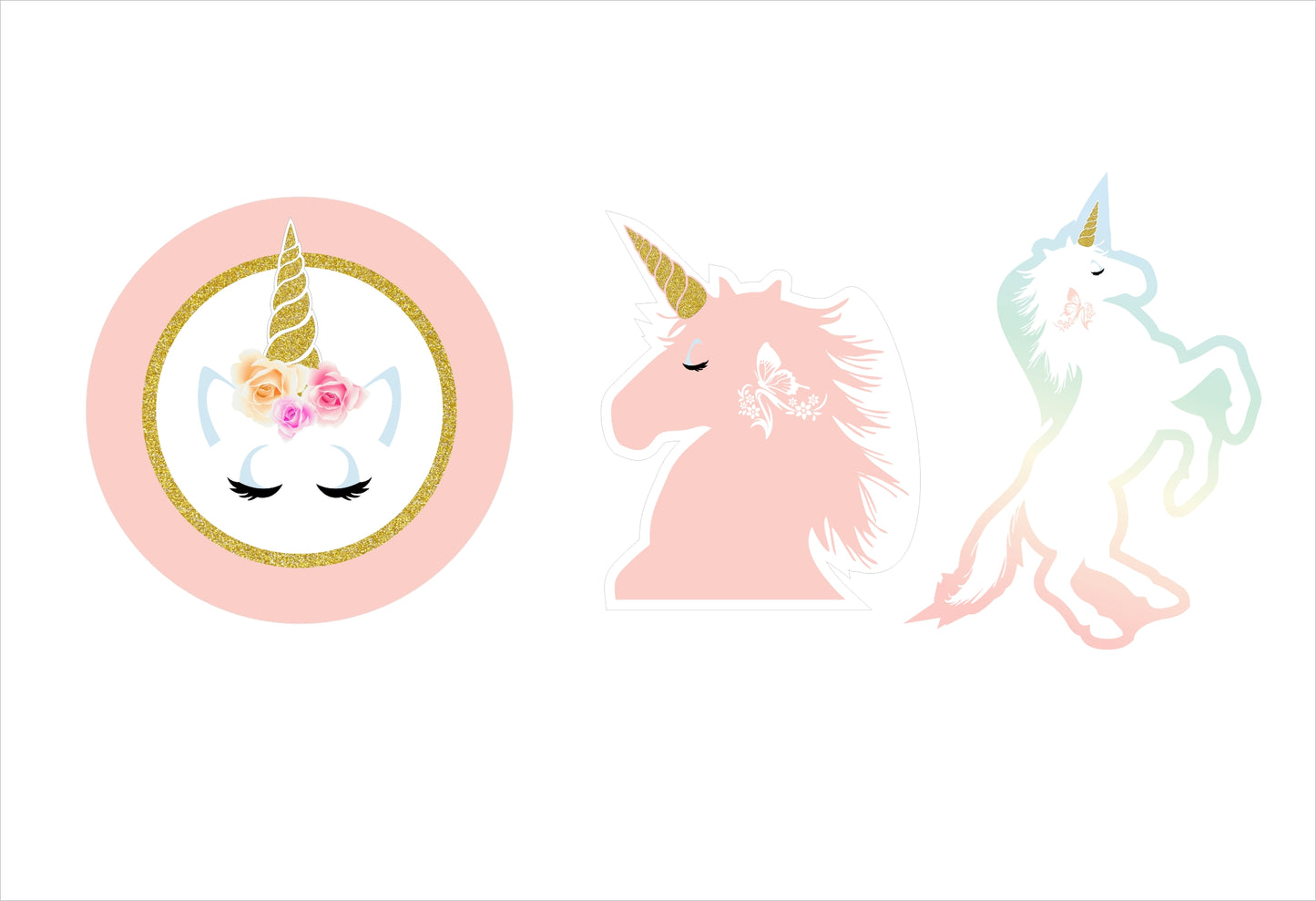 Unicorn Theme Table Top For Birthday Decoration