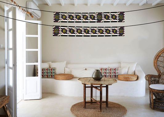 16th Birthday Party Banner for Decoration