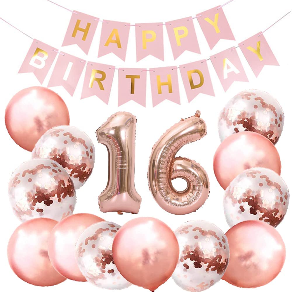 16th Birthday Decoration Party Supplies