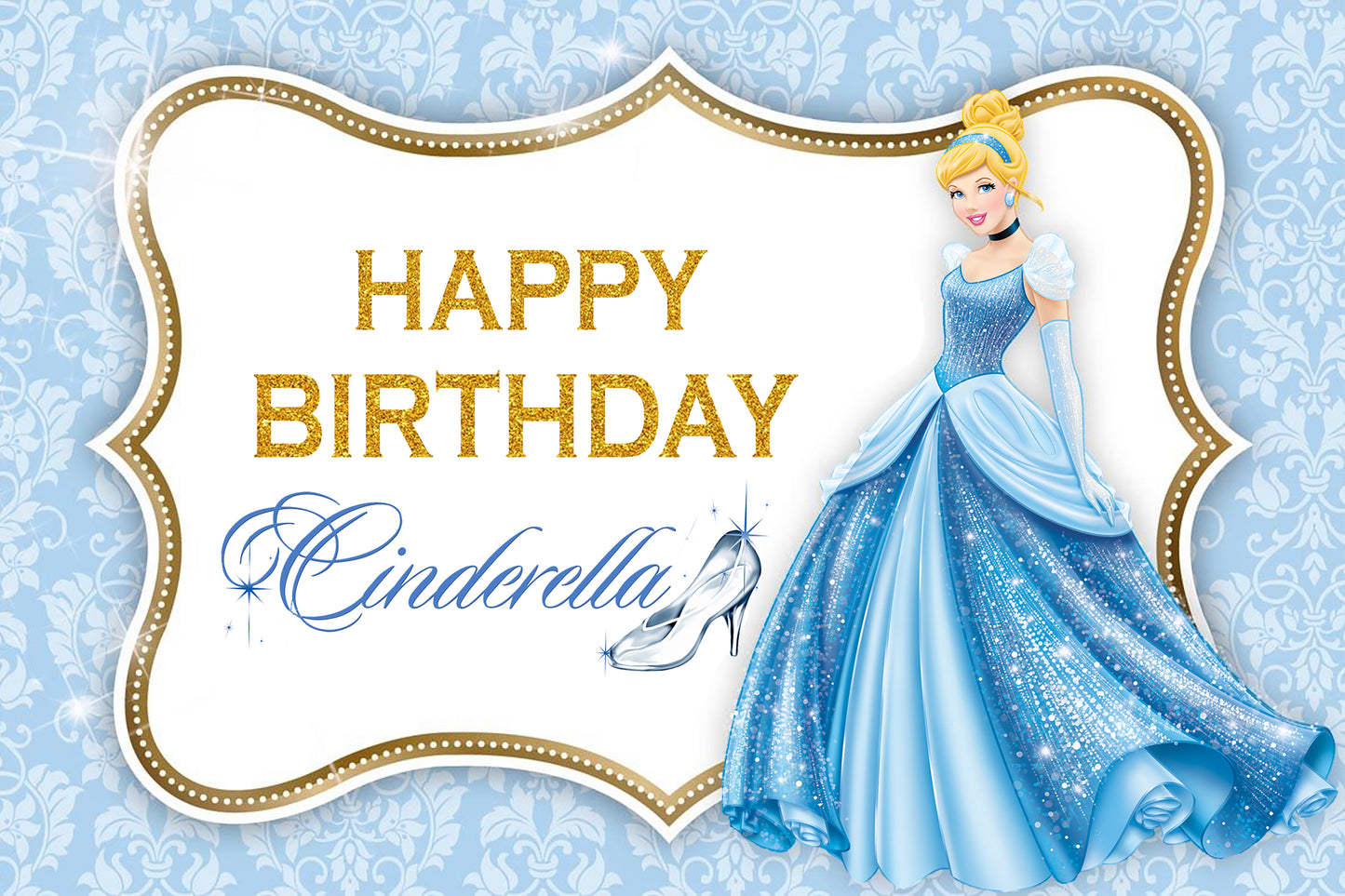 Cinderella Theme Birthday Party Table Mats