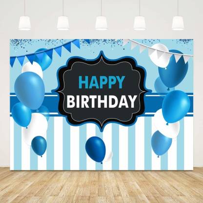 Joyful Theme Birthday Backdrop for Decoration