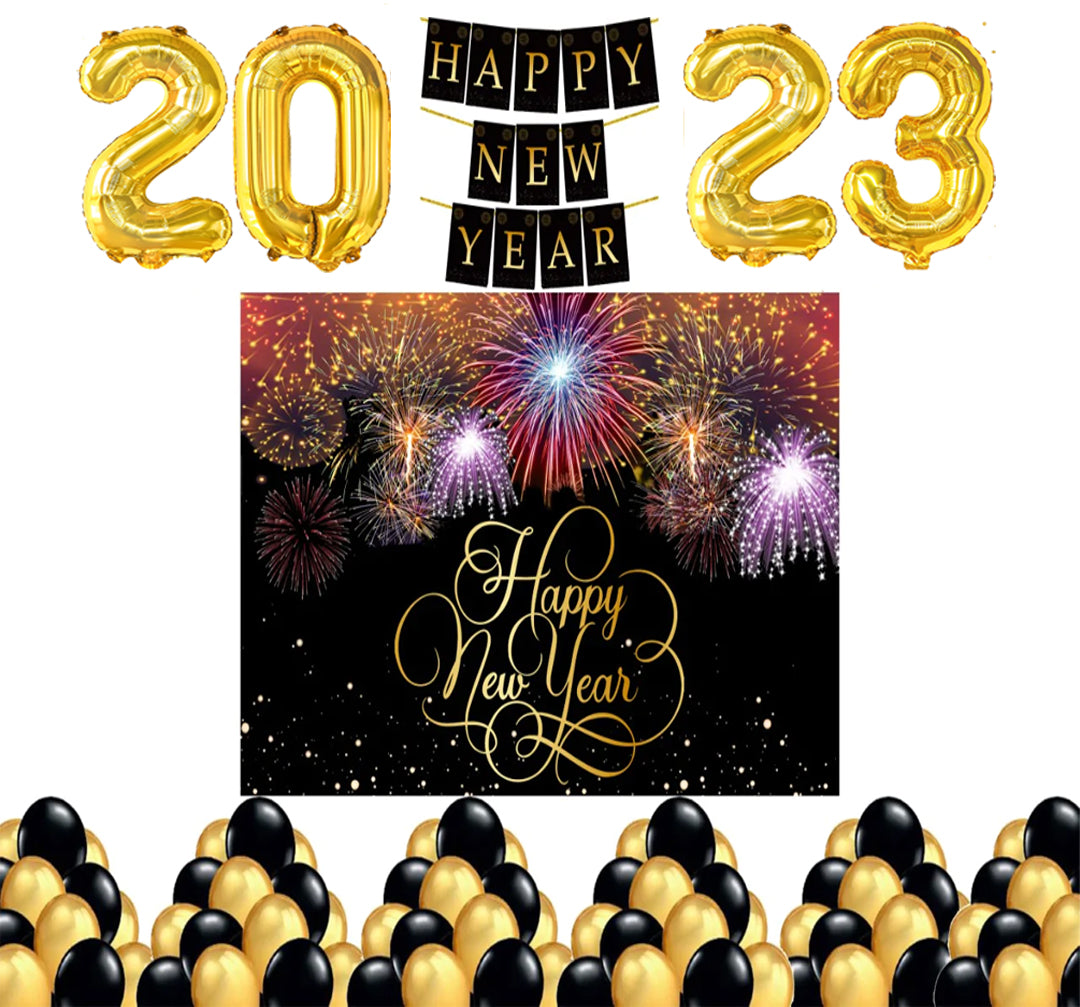 New Year Party Decorations Complete Set