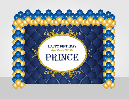 Prince Birthday Party Decoration Kit