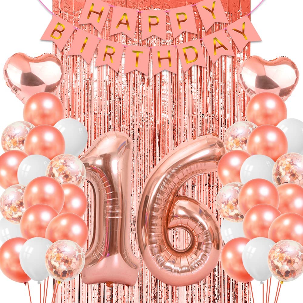 16th Birthday Decoration Party Supplies