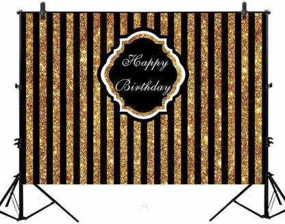 Personalize Birthday Party Backdrop Banner