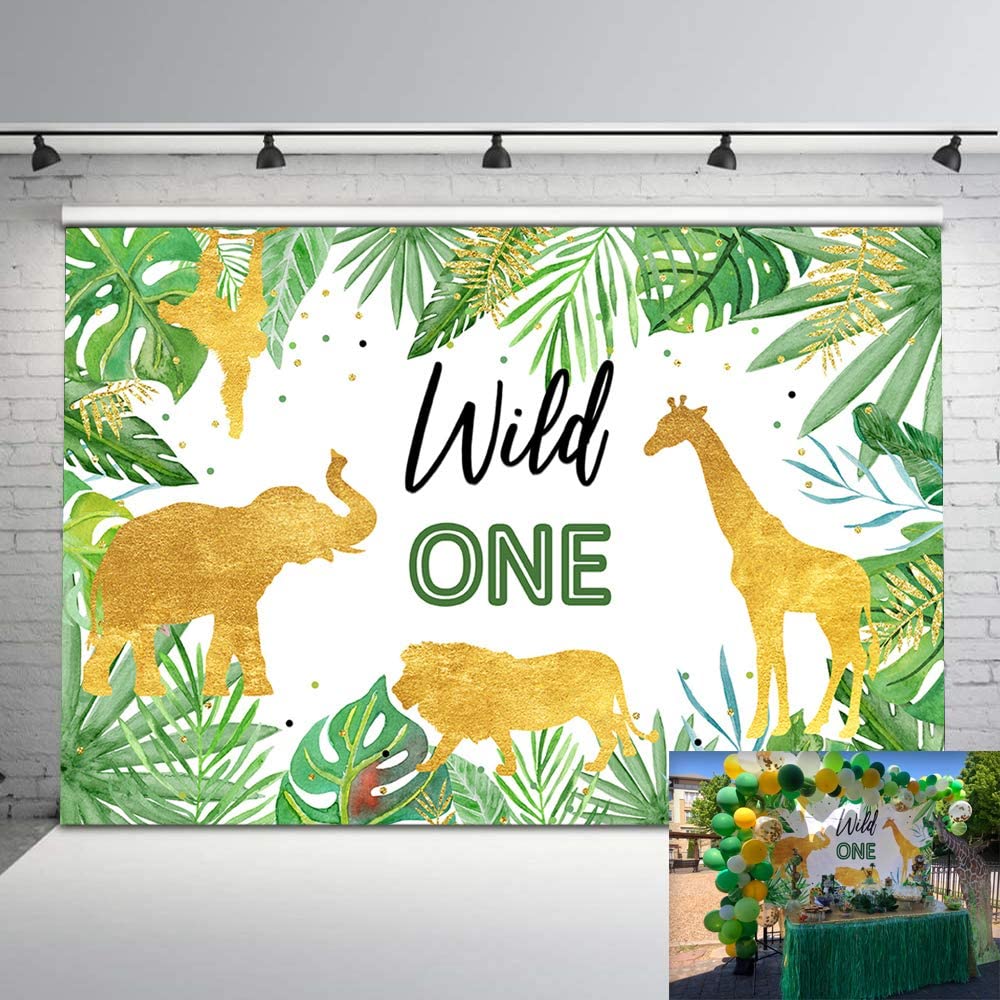 Wild One Birthday Party Backdrop