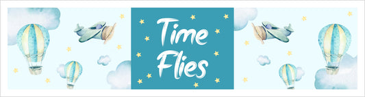 Airplane Party Theme Water Bottle Labels