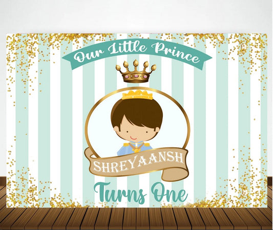 Prince Birthday Party Backdrop