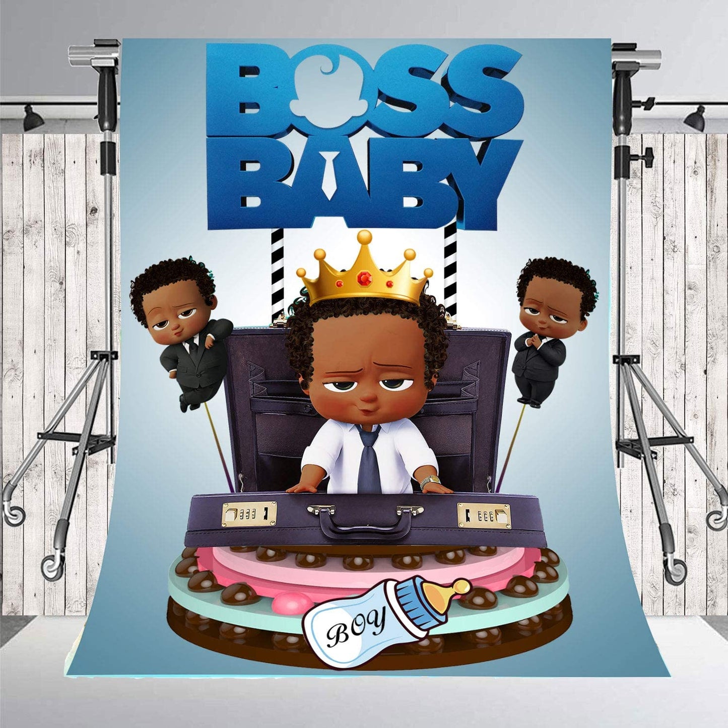 Boss Baby Birthday Party Backdrop