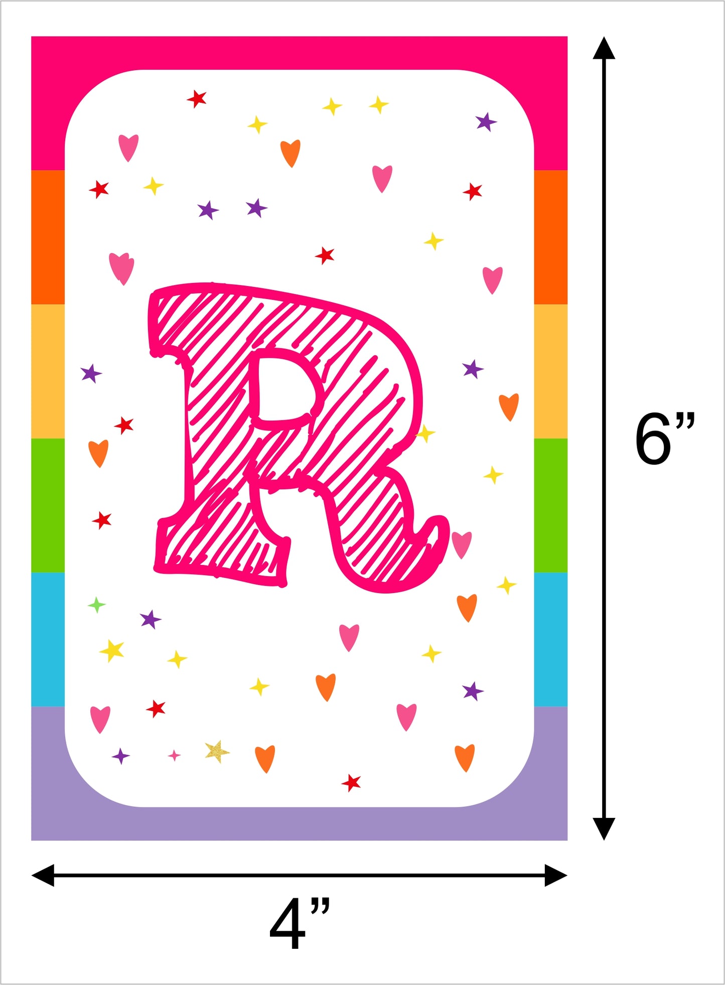 Rainbow Theme Birthday Party Banner for Decoration