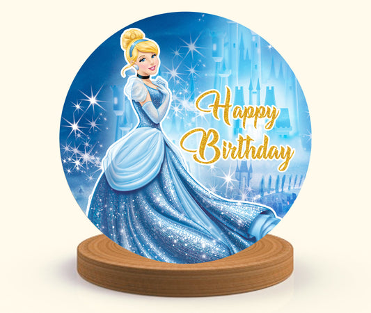 Cinderella Theme Birthday Party Backdrop