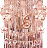 16th Birthday Decoration Party Supplies