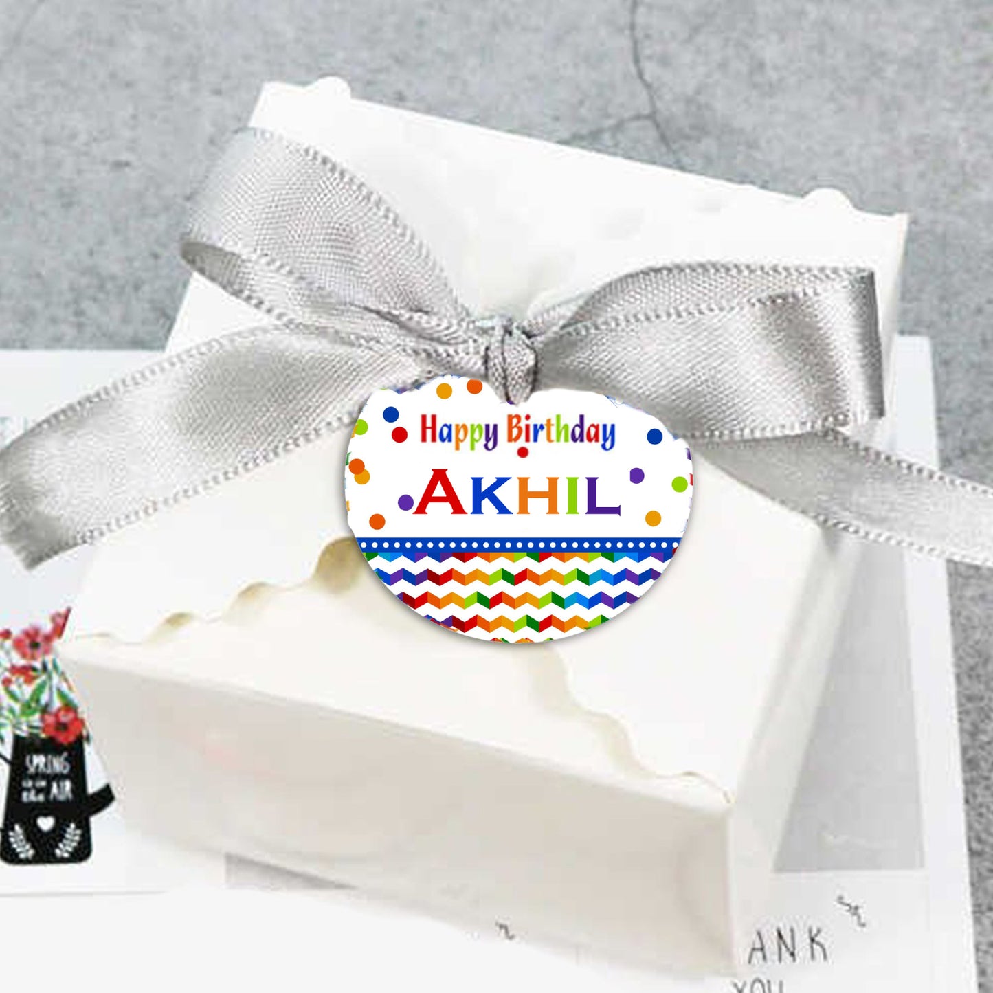 Joyful Theme Birthday Thank You Tags Party Labels