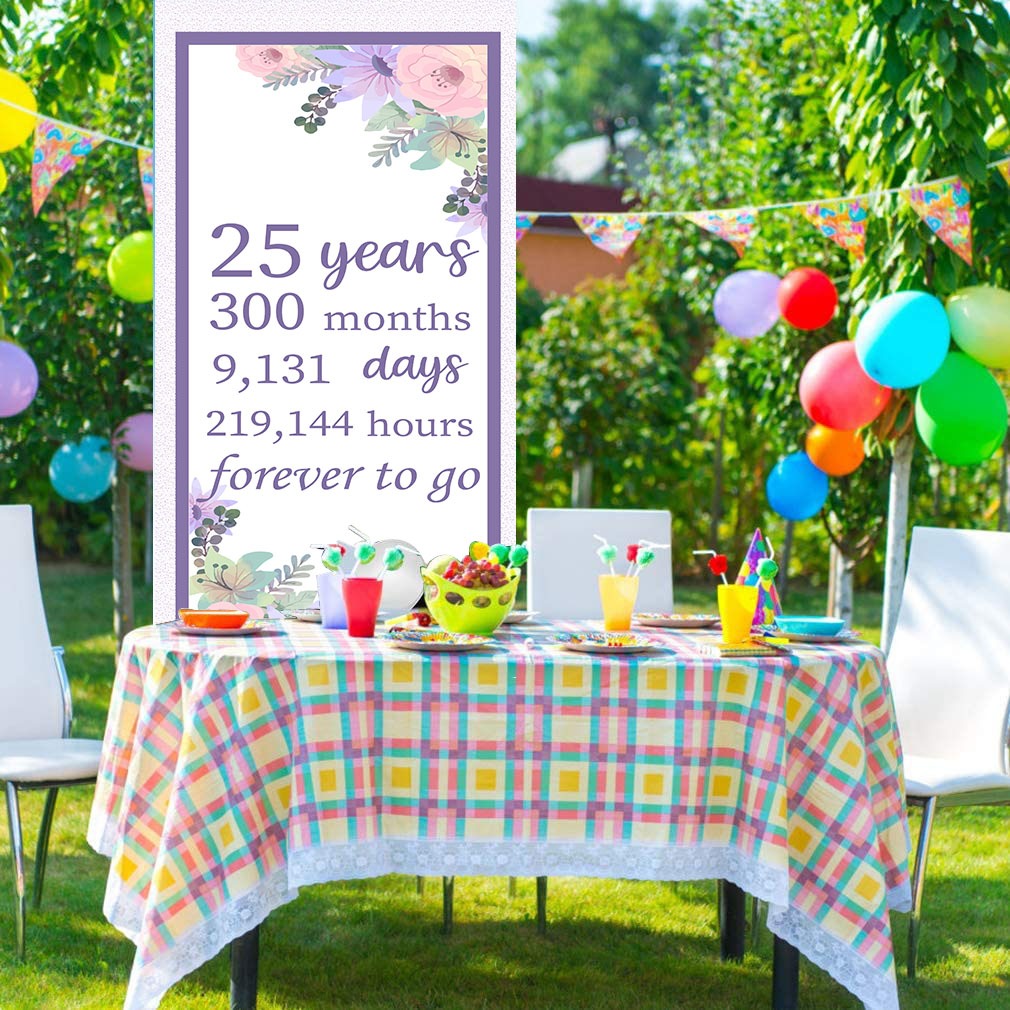 25th Anniversary Customized Welcome Banner Roll up Standee (with stand)