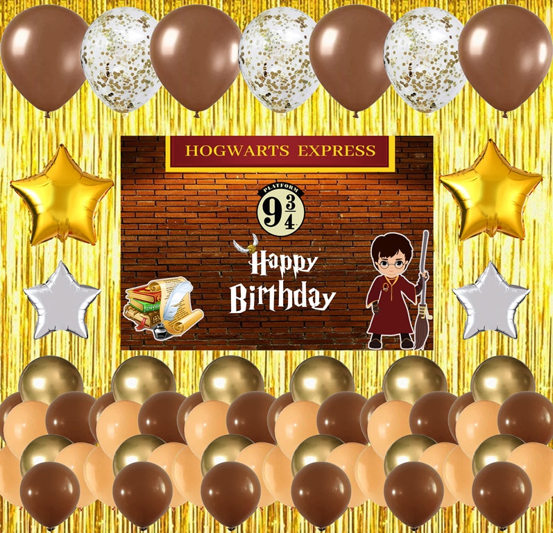 Harry Potter Theme Birthday Party Complete Party Set for Boys