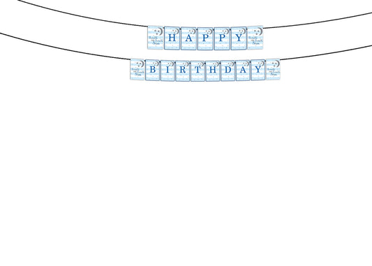 Twinkle Twinkle Little Star Theme Birthday Party Banner for Decoration