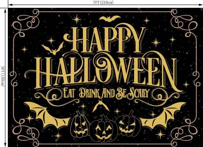 Halloween Party Decoration Backdrop