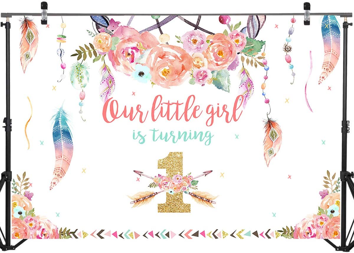 Wild One Birthday Party Backdrop
