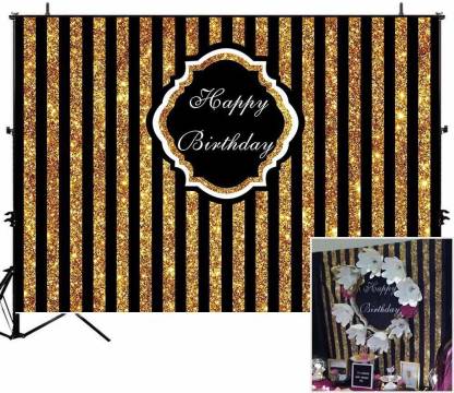 Personalize Birthday Party Backdrop Banner