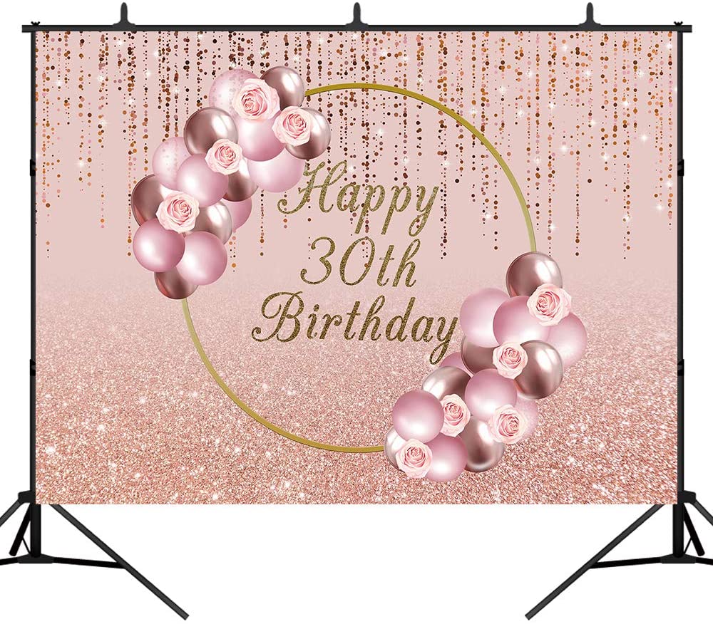 30th Birthday Party Backdrop