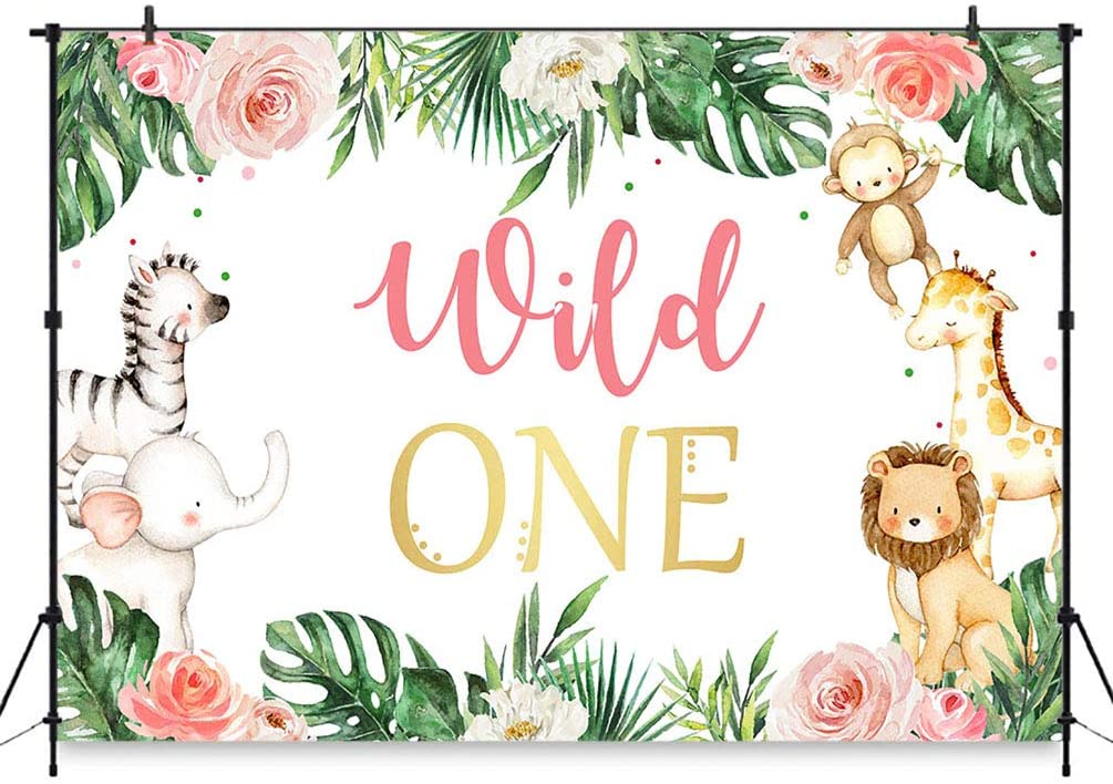 Wild One Birthday Party Backdrop