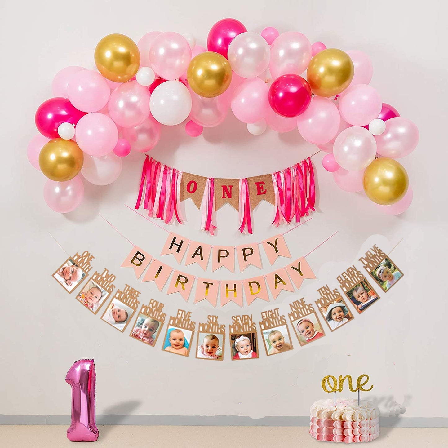First Birthday Decoration For Girl