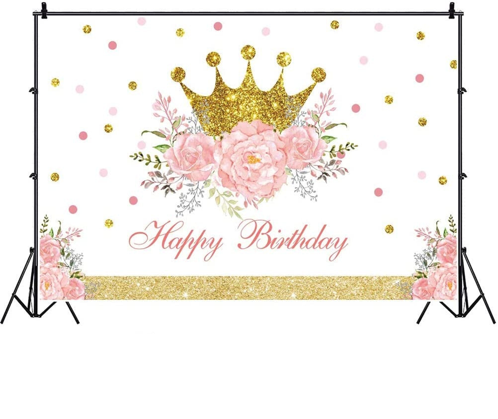Princess Birthday Party Backdrop