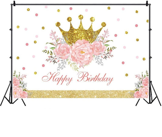 Princess Birthday Party Backdrop
