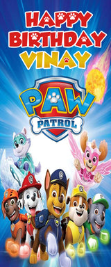 Paw Patrol Welcome Banner Roll up Standee (with stand)